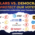 Dollars vs. democracy scorecard